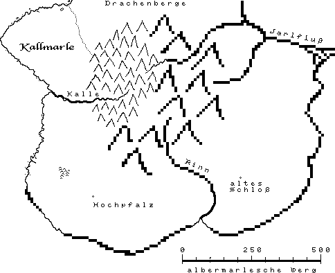 Karte Albermarles