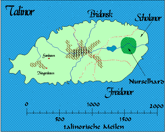 Karte von Talinor